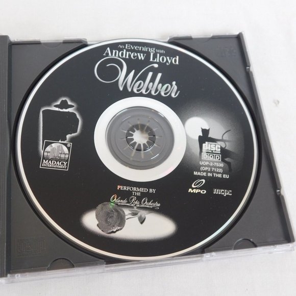 Lot of 2 Andrew Lloyd Webber Orlando Pops Orchestra CD 2001 Broadway Showtunes - Picture 9 of 9